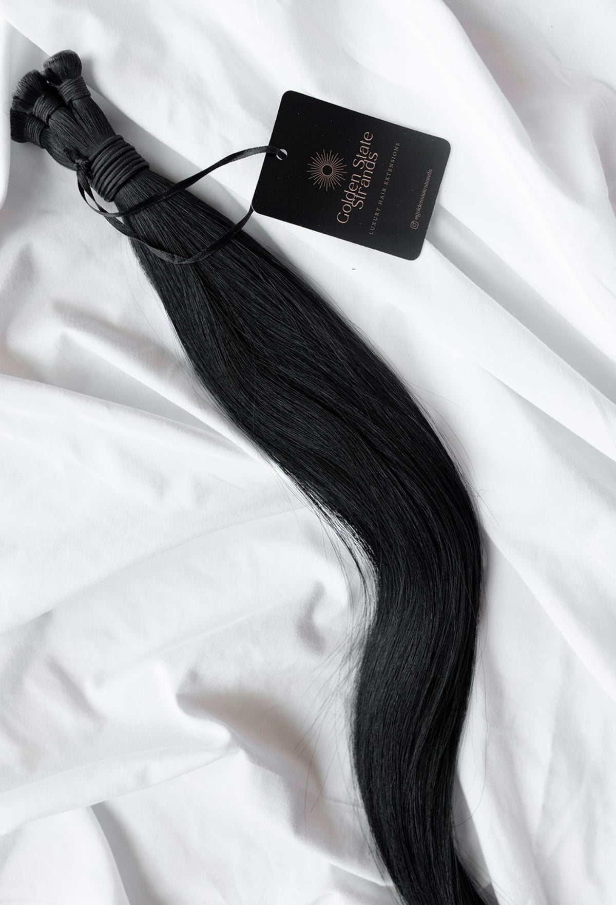 Golden State Strands - Jet Black Hair Extensions