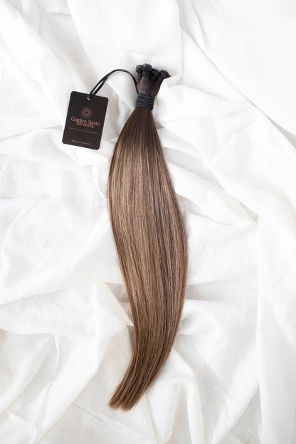 Santa Monica Hair Extensions Available In 18-Inch And 22-Inch Lengths.