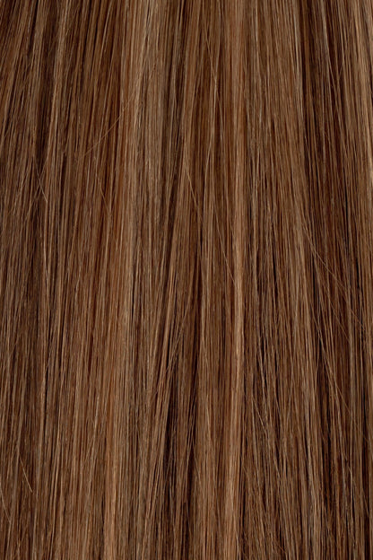 A High And Low Lightened Bronde Extensions With A Level 4 Root 